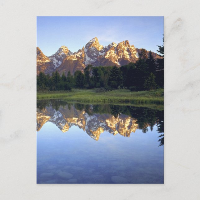Postal EE. UU., Wyoming, Parque Nacional Grand Teton. Gra (Anverso)