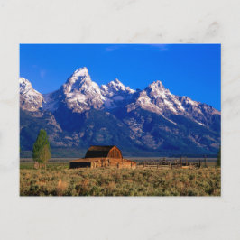 Postal EE. UU., Wyoming, Parque Nacional Grand Teton, Mañ
