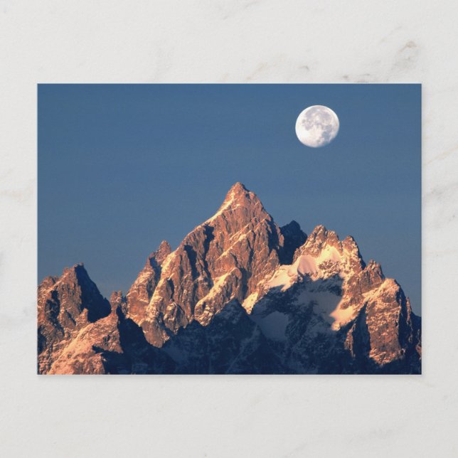 Postal EE. UU., Wyoming, Parque Nacional Grand Teton. Se  (Anverso)
