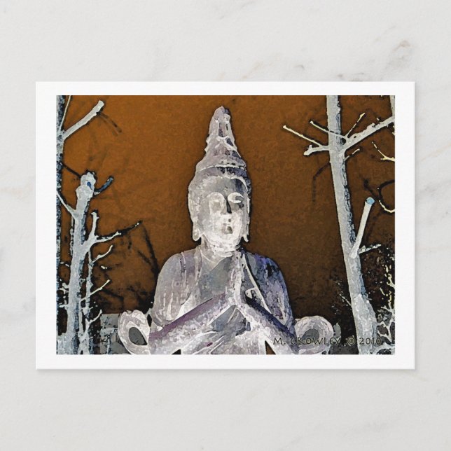 Postal EerieBuddha (Anverso)