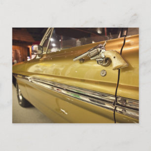 Postal EEUU, Alabama, Tuscumbia. Sala de Música de Alabam