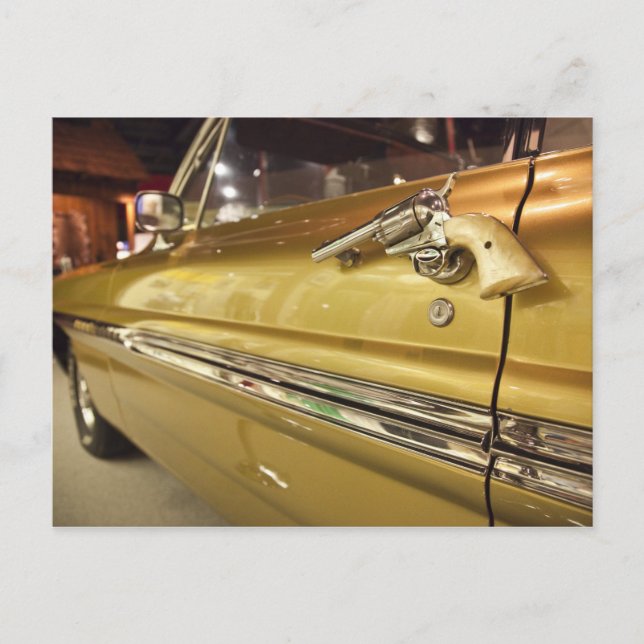 Postal EEUU, Alabama, Tuscumbia. Sala de Música de Alabam (Anverso)