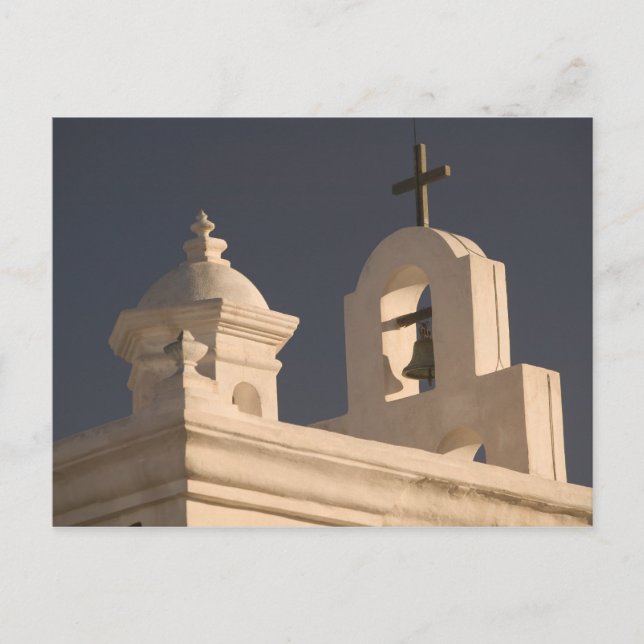 Postal EEUU, Arizona, Tucson: Misión San Xavier del Bac (Anverso)