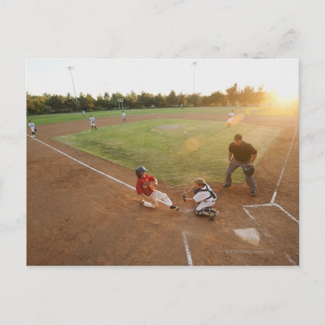 Postal EEUU, California, Ladera Ranch, niños (10-11) (Anverso)