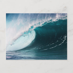 Postal EEUU, Hawaii, Oahu, grandes olas