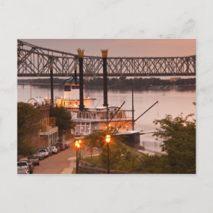 Postal EEUU, Mississippi, Natchez. Natchez Under the