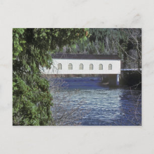 Postal EEUU, Oregón. Una toma cruzando el