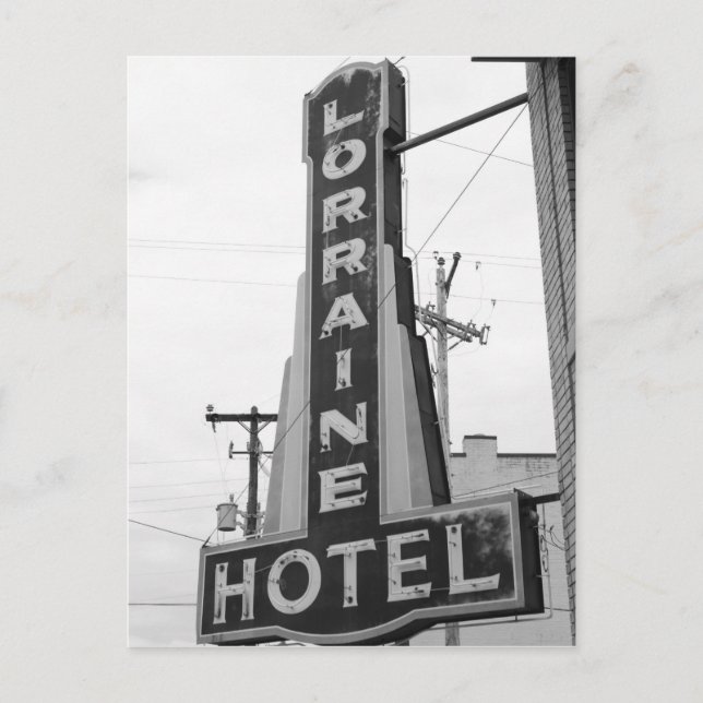 Postal EEUU, Tennessee, Memphis: Derechos Civiles Naciona (Anverso)