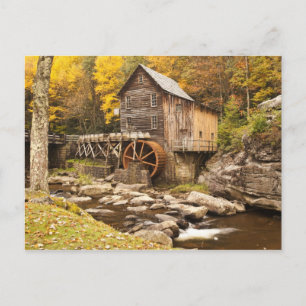 Postal EEUU, Virginia Occidental, Clifftop. Estado de Bab