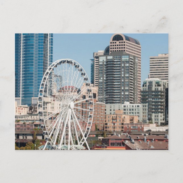 Postal EEUU, Wa, Seattle. Barco de crucero Argosy Harbour (Anverso)