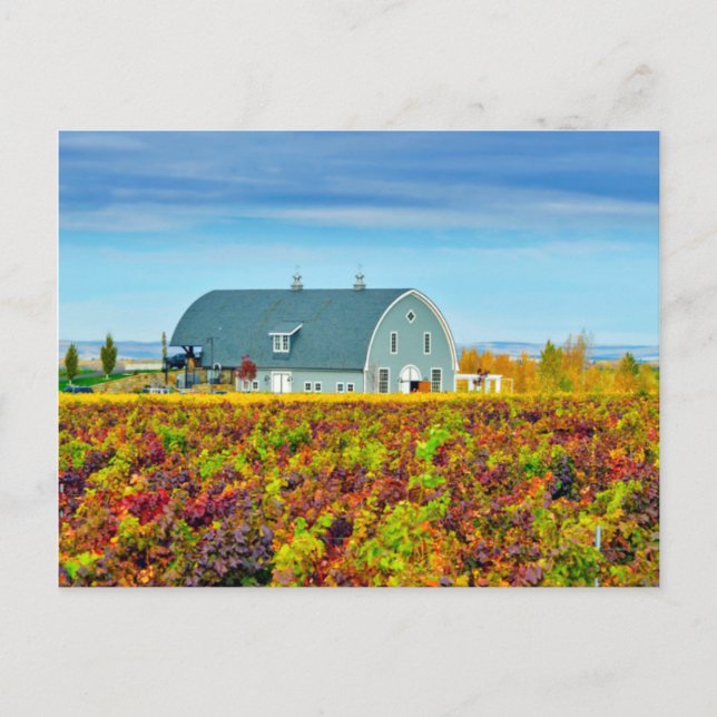 Postal EEUU, Washington, Walla Walla. Garrison Creek (Anverso)