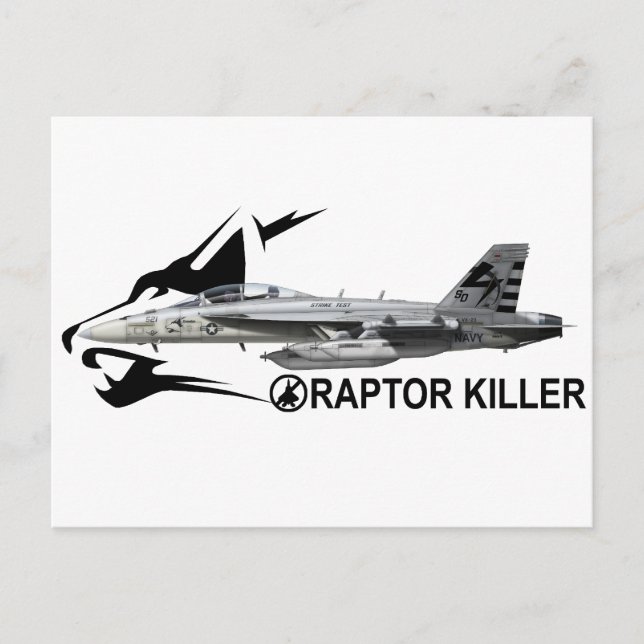 Postal EF-18G Productor (Anverso)