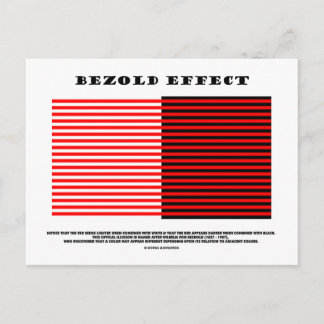 Postal Efecto bizcocho (Ilusión óptica)