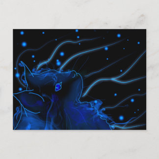 Postal Efecto de conversación néon