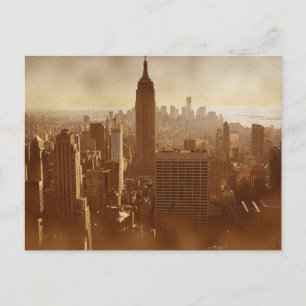 Postal Efecto fotográfico dañado Nueva York