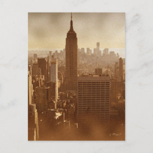 Postal Efecto fotográfico dañado Nueva York