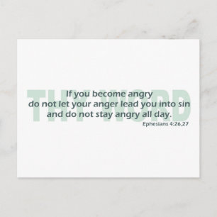 Postal Efesios 4: 26-27