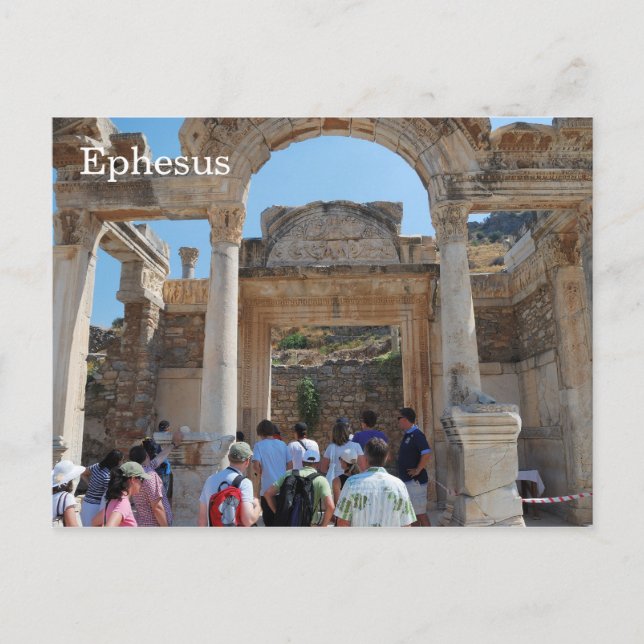 Postal Éfeso, Turquía (Anverso)