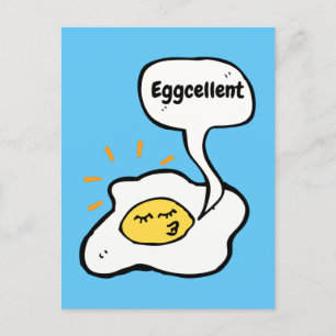 Postal Eggcellent Sunny Side Up