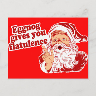 Postal Eggnog Te Da Flatulencia