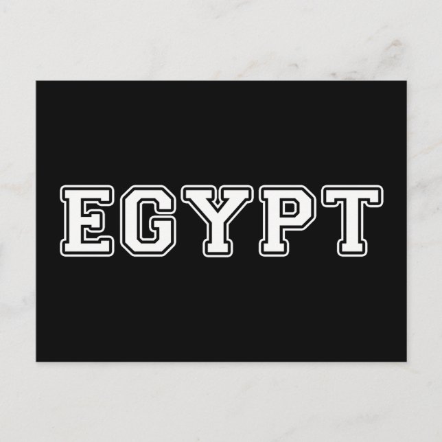Postal Egipto (Anverso)