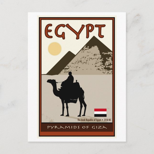 Postal Egipto (Anverso)