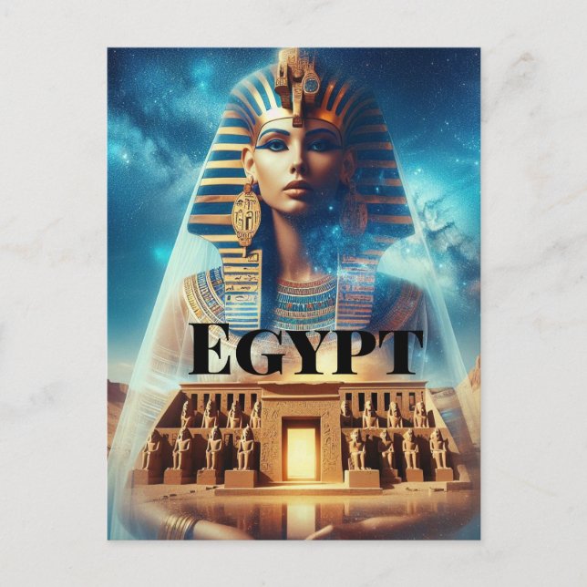 Postal Egipto (Anverso)