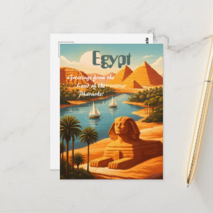 Postal Egipto