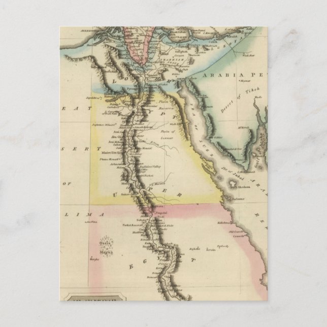 Postal Egipto 12 (Anverso)