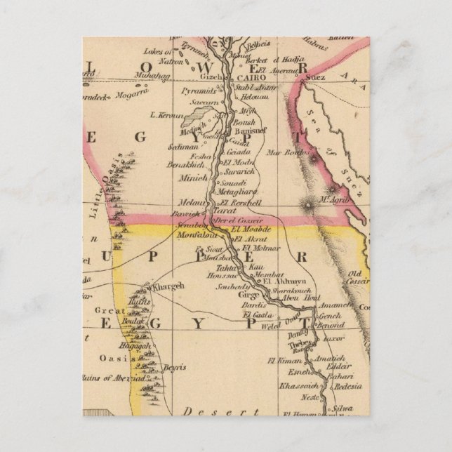 Postal Egipto 2 (Anverso)