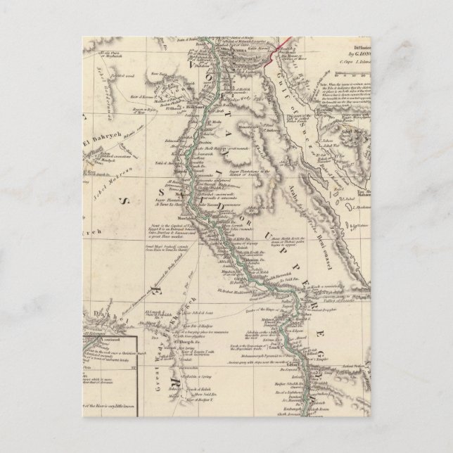 Postal Egipto 6 (Anverso)