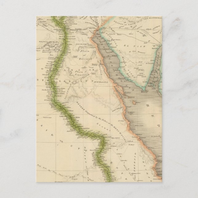 Postal Egipto 8 (Anverso)