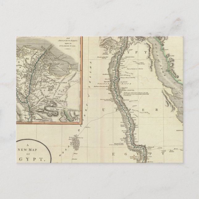 Postal Egipto 8 (Anverso)