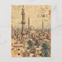 Postal Egipto en El Cairo