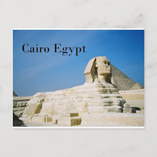 Postal Egipto Giza Sphinx-2 (St.K.