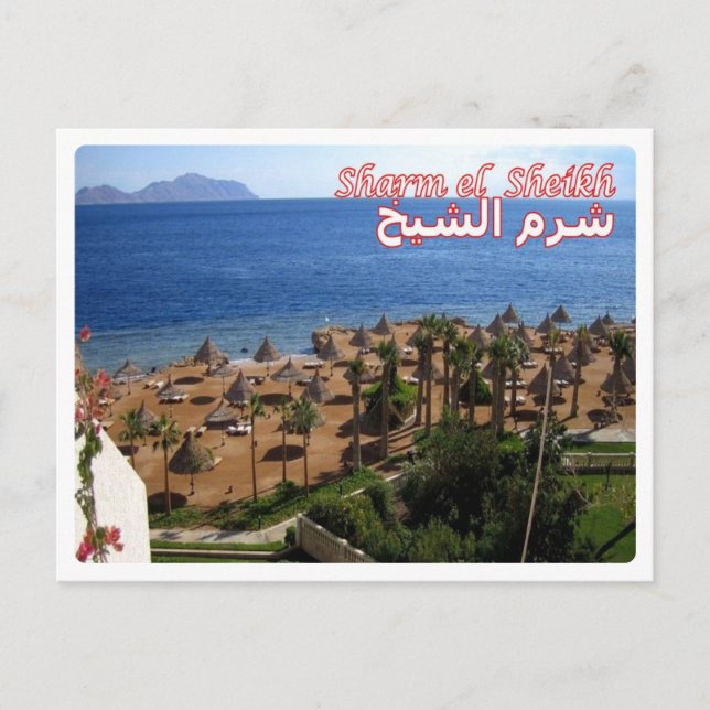 Postal Egipto - Mar Rojo - Sharm el Sheikh - (Anverso)