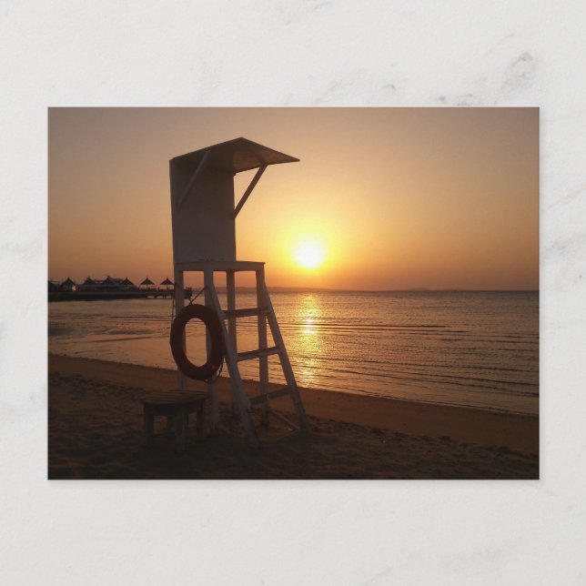 Postal Egipto Sunset (Anverso)