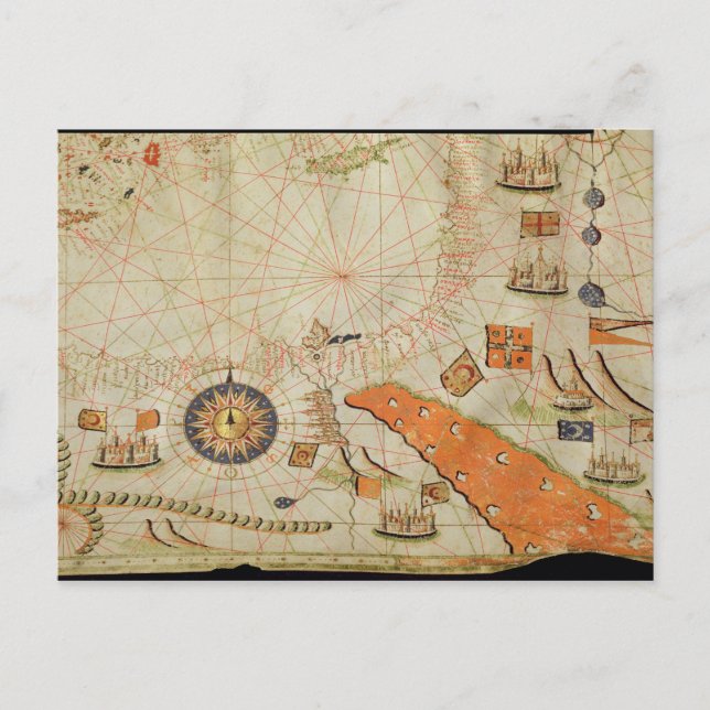 Postal Egipto y el Mar Rojo (Anverso)