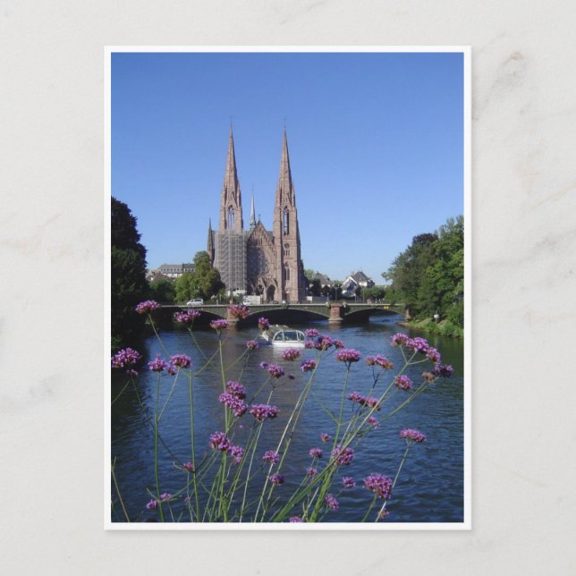 Postal Église Saint-Paul de Strasbourg (Anverso)