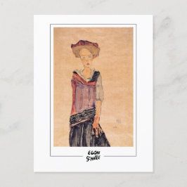 Postal Egon Schiele #20-2 - Bella Artes