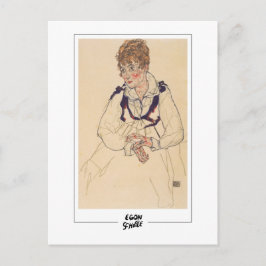 Postal Egon Schiele #305-2 - Arte fino