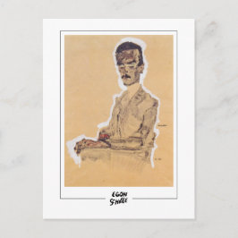 Postal Egon Schiele #313-2 - Arte fino