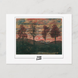 Postal Egon Schiele #391-2 - Arte fino