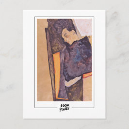 Postal Egon Schiele # 493-2 - Arte fino