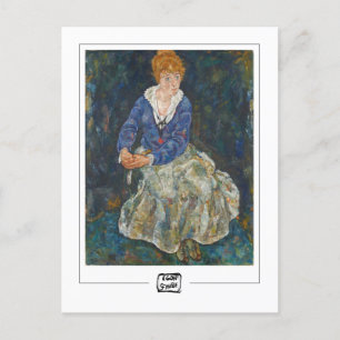 Postal Egon Schiele #4 - Postcard Bella Artes