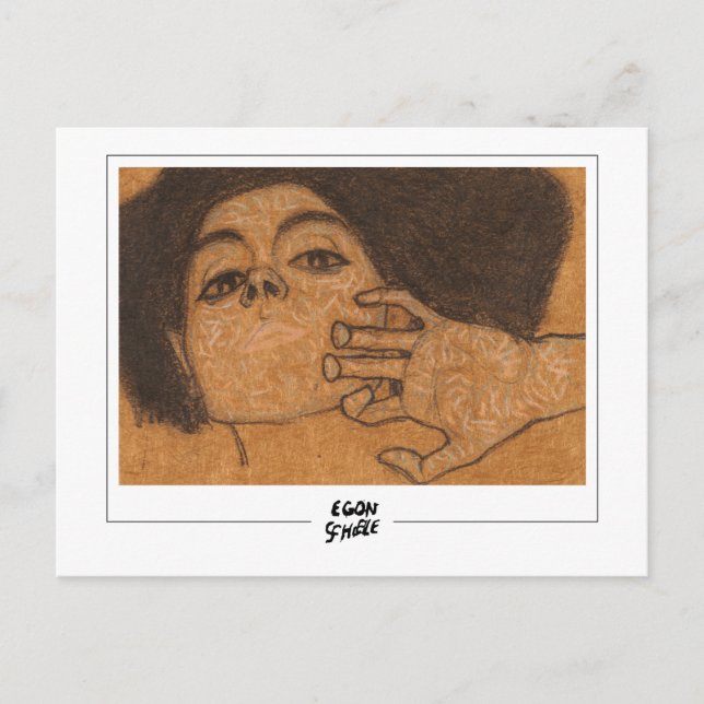 Postal Egon Schiele #590-2 - Arte Selecto (Anverso)