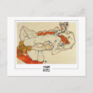 Postal Egon Schiele #6 - Postcard Bella Artes