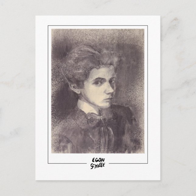 Postal Egon Schiele #79 - Arte Refinado (Anverso)