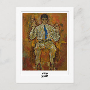 Postal Egon Schiele #8-2 - Arte Selecto