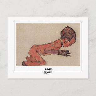 Postal Egon Schiele # 91-2 - Arte fino